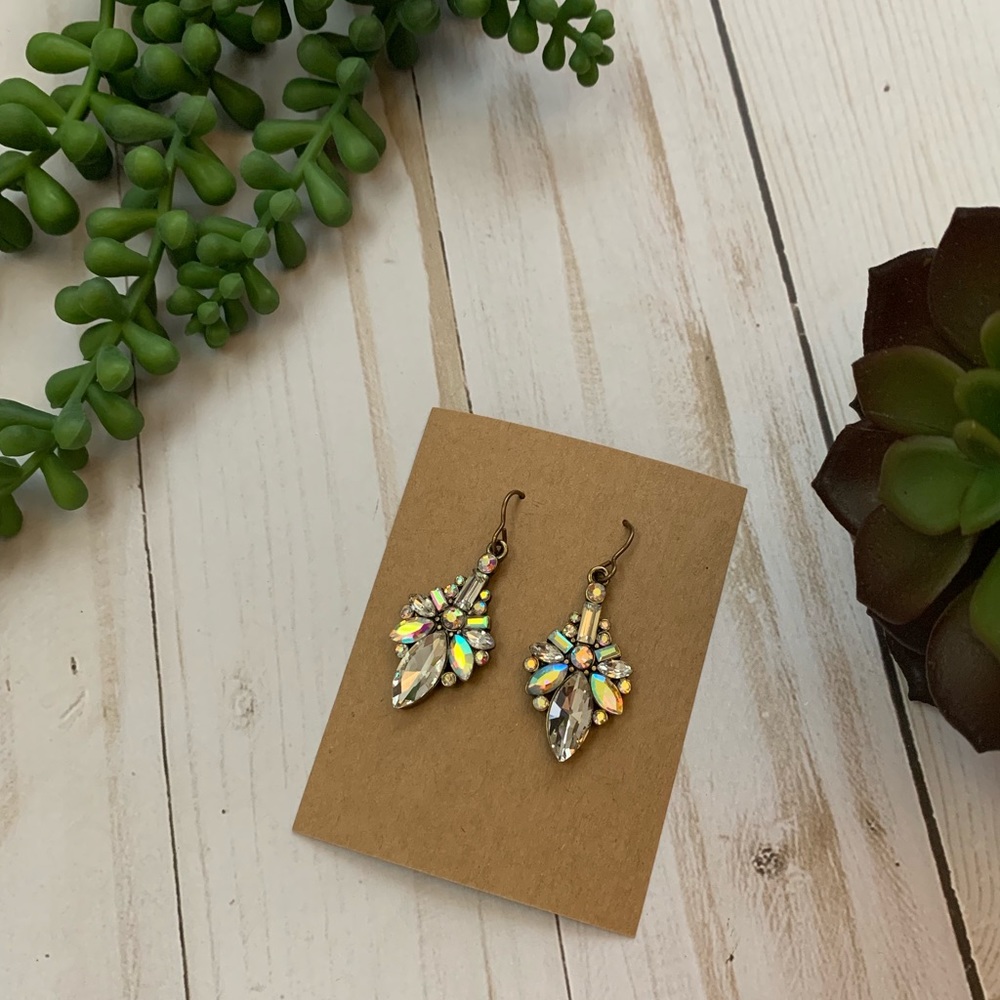 Art Deco inspired earrings